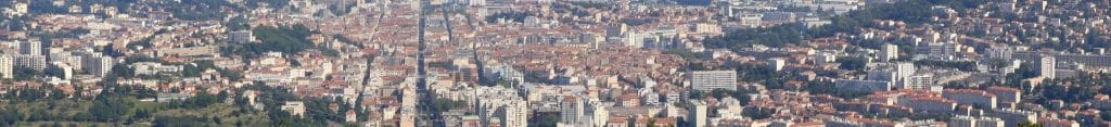 Vue panoramique de Saint-Étienne