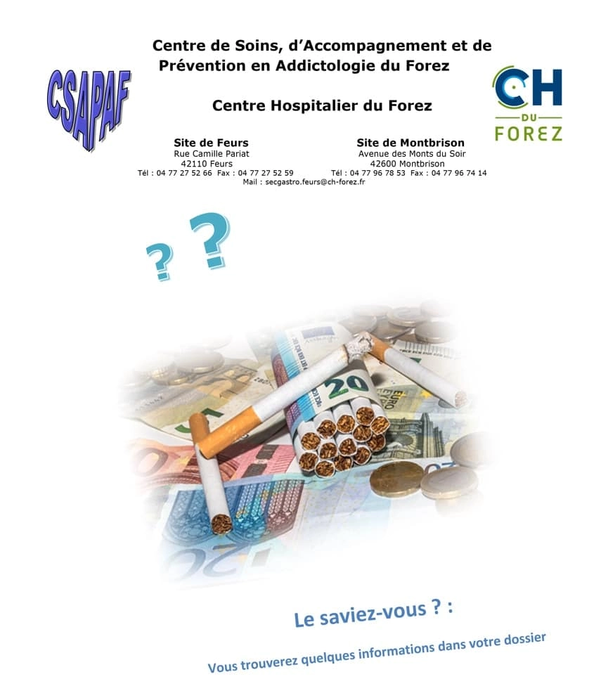 #Moissanstabac au centre hospitalier du forez